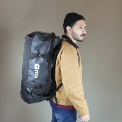 Mochila Duffle Bag 50L Preta para Viagens Camping 206060 Nautika-557126bd-5ebd-4948-9a53-043fff8916a1