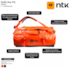 Mochila Duffle Bag 70L Laranja para Viagens Camping 206070 Nautika