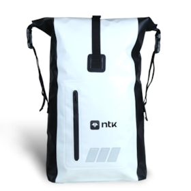Mochila Duffle Bag BK 20L Preto e Branco Para Viagens 206000 Nautika