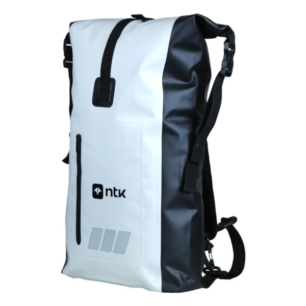 Mochila Duffle Bag BK 20L Preto e Branco Para Viagens 206000 Nautika-c559af54-23a2-45bc-9b98-ea02e6c97165
