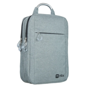 Mochila Office Edge Slim Cinza 203044 Nautika