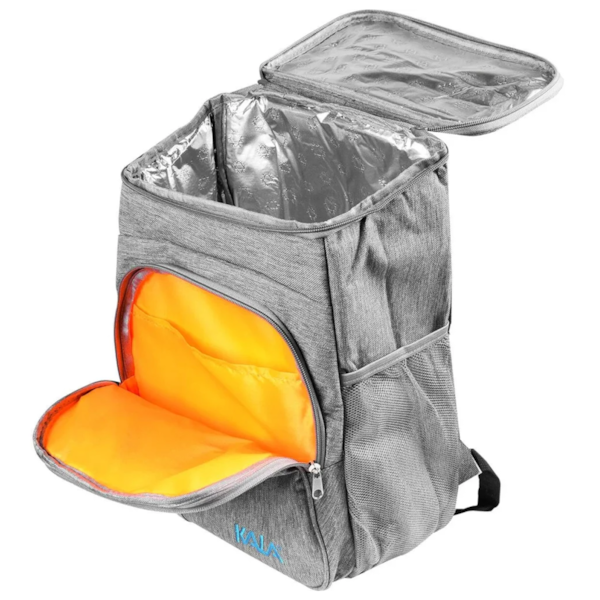 Mochila Térmica com 2 Bolsos Frontais 18L Cinza 264724 Kala-9970752c-c236-4ae3-8531-363dfe61c94e