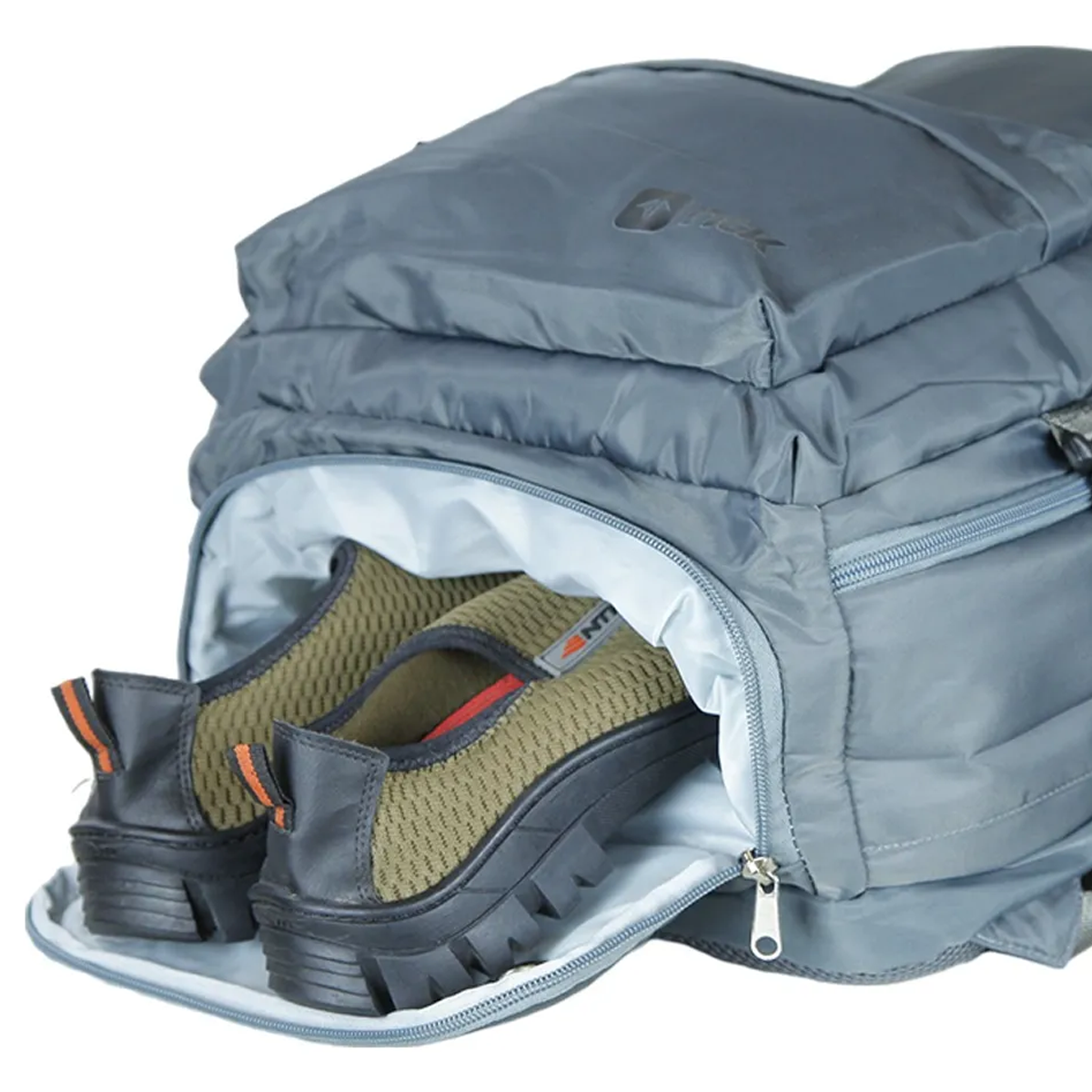 Mochila Trip NTK para Viagens Poliéster 290D Cinza 203048 Cinza