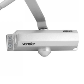 Mola Aérea Para Porta Até 65 kg Cor Prata Potência 3 Vonder