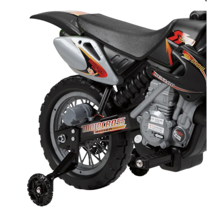 Moto Eletrica 6V Rally Preto infantil 926000 Bel Fix-6702042e-bf17-435e-968e-0cb41c1c1024