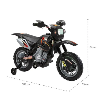 Moto Eletrica 6V Rally Preto infantil 926000 Bel Fix-a526fc07-6392-4835-a696-bae5386222d5