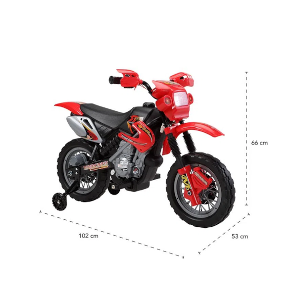 Moto Elétrica Infantil 6V Vermelha 925800 Belfix-ef9a4abe-9b5c-4673-be79-5566f8575f4e