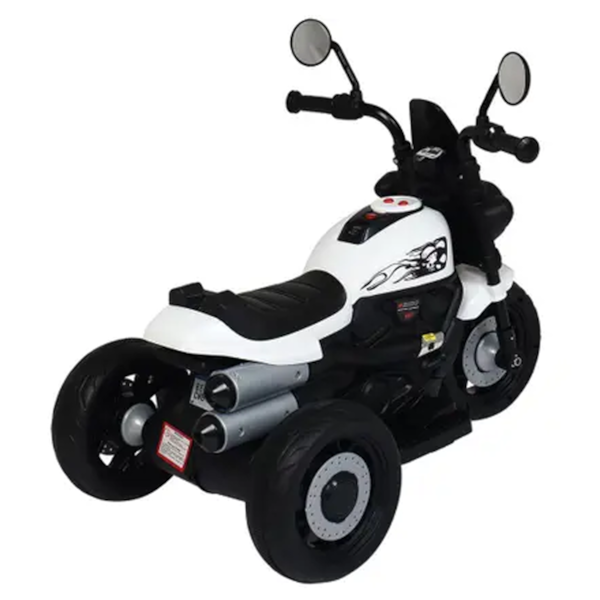 Moto Elétrica Infantil Freeway King 3 Rodas 6V Branca 942201 BelFix-890ad258-0b33-451e-85b6-d19f7307605d