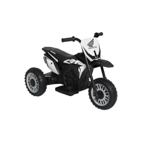 Moto Elétrica Infantil Honda Preta 3 Rodas CRF 6V 942307 BELFIX