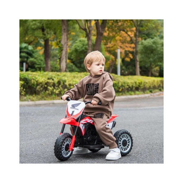Moto Elétrica Infantil Honda Vermelha 3 Rodas CRF 6V 942304 BELFIX-308ecc3b-16ba-40a5-9305-6f0371fdfbea