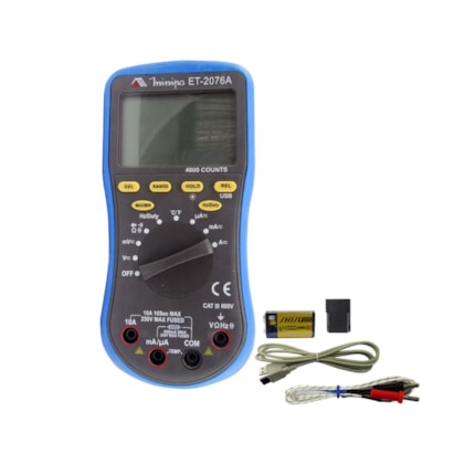 MULTIMETRO DIGITAL 3.3/4D/INTERFAC/ILUMIN/BARRA GRAF ET-2076A MINIPA-e5287424-4ffe-4da1-a326-78b5725b90fc