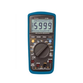 MULTIMETRO DIGITAL 5/6D/TRUE RMS/TESTE TENSAO CAT III ET-1649 MINIPA