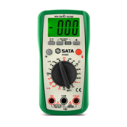 Multimetro Digital CAT II Com medição sem contato STDY03005 Sata-2ac6ff37-422f-4dfa-a07a-da1e99928af0