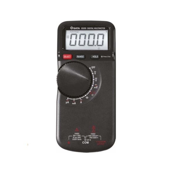 Multímetro Digital Clássico CAT III ST03055 Sata-33c2a166-1de9-4551-b8f2-cf9a14e37d01
