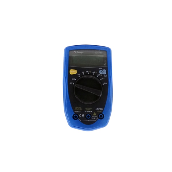 MULTIMETRO DIGITAL DISPLAY LCD 3.3/4 DIG CAT II 300V ET-1450 MINIPA-d49bc45d-bea7-47c2-9953-e2b23311c17f