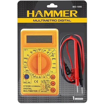 Multímetro Digital GYMD1000 Hammer