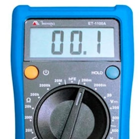 Multímetro Digital Portátil ET-1100A Minipa