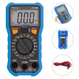 Multímetro Digital True RMS DC/AC DC - ET1100b Minipa