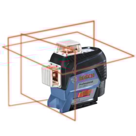 Nível à Laser 3 Linhas com Tripé GLL 3-80C BOSCH