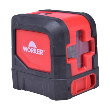 Nível a Laser de Autonivelamento Vermelho 15m 3V 964670 Worker