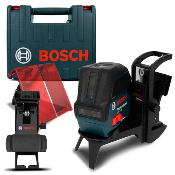 Nível a Laser de linhas 15 metros com pontos de prumo Bosch GCL 2-15 em Maleta-085f84a6-9d39-4a9a-b4c5-69610ccb75e7