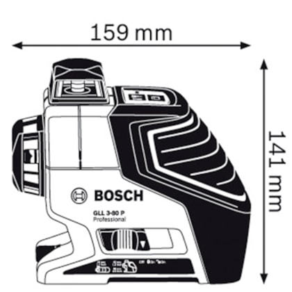 Nível a Laser de Linhas GLL 3-80 Com Tripé Bosch-602dfb34-3ae7-4755-a3a5-ad115bc016f6
