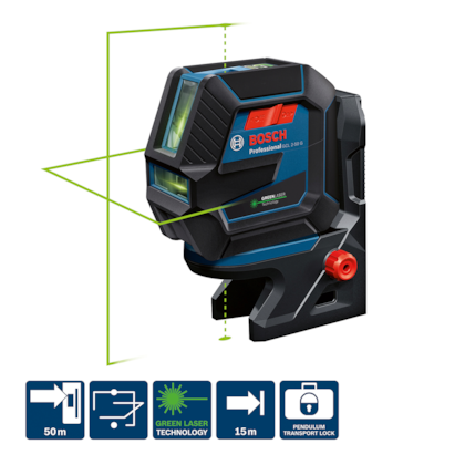 Nível a laser GCL 2-50 G 50 metros com pontos + Tripé BT-150 Bosch-a9d26936-bed7-4133-b19c-bf940ead2539