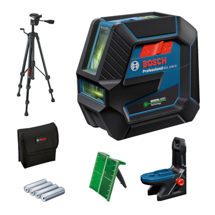 Nível a laser GCL 2-50 G 50 metros com pontos + Tripé BT-150 Bosch-6323b578-7e6e-4aea-b09c-f234ae2808eb
