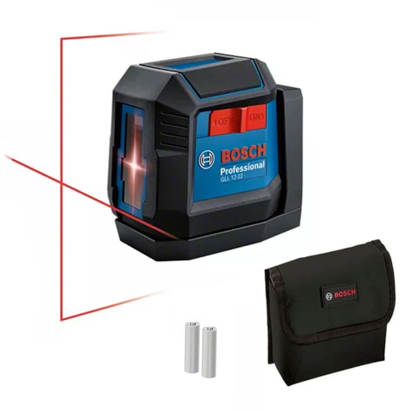 Nível a Laser Linear Vermelho Pilha AA GLL 12-22 Bosch-3be464da-f508-46b3-912d-5d76311a742c