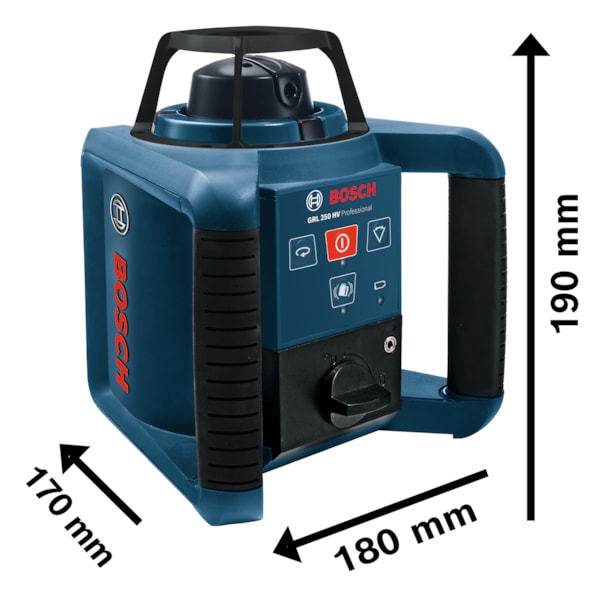 Nível a Laser Rotativo GRL 250 HV Professional Bosch-7422da7a-3aba-43e0-a42d-053aae40682d