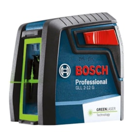 Nível A Laser Verde 2 Linhas 12 Mts Gll2-12g Original Bosch