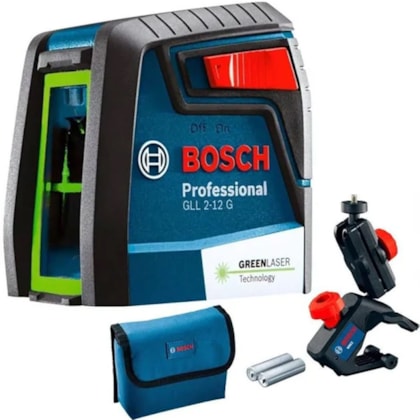 Nível A Laser Verde 2 Linhas 12 Mts Gll2-12g Original Bosch-4608852f-58d7-4df4-a51c-86f9fe634302