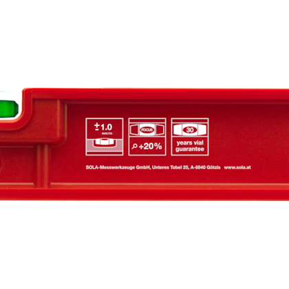 Nível Bolha em Polímero para Profissionais de Piso 80 cm PF80 Sola-e82dd5e0-77ca-478d-bf4e-84fc225b1a1a