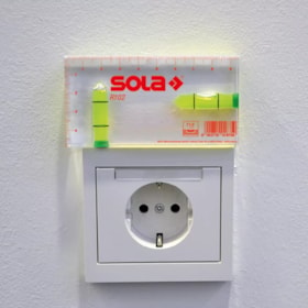 Nível de Acrílico Bolha Verde R 102 - SOLA