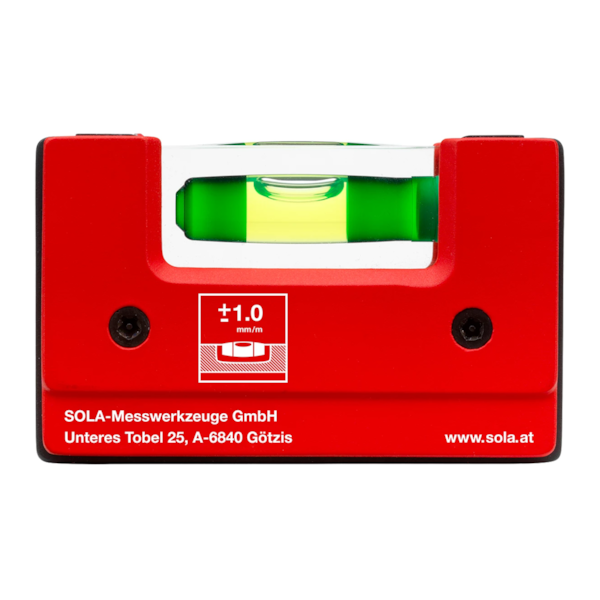 Nível de Bolso Compacto e Profissional 6,8cm GO! Sola-33694381-4767-4fac-825a-5fb38f7e1ff4