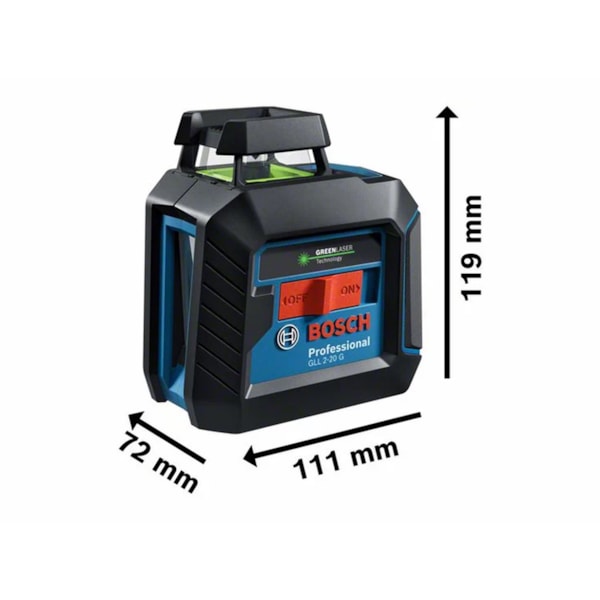 Nível Laser GLL 2-20 G Com Acessórios Bosch 0601065001-80186d02-6919-4c8a-a3b0-53ba6b82e74b