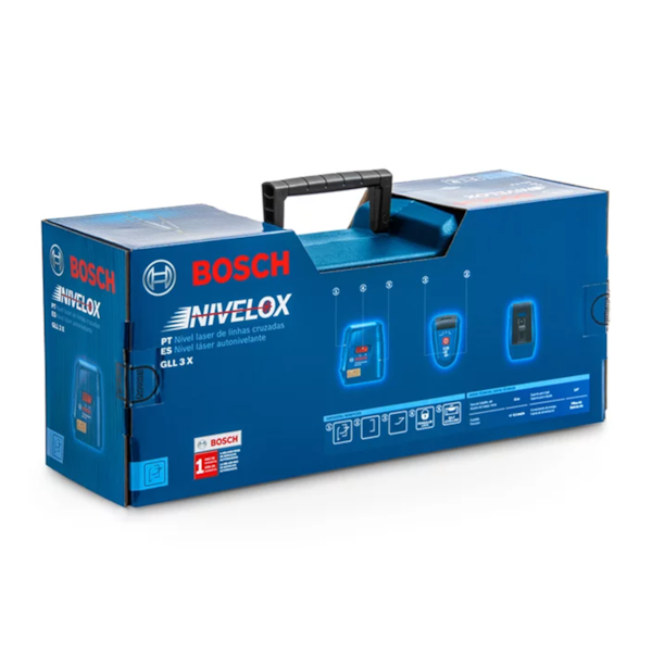 Nível Laser Nivelox Professional Com Trípe GLL 3-X Bosch -d6f8890b-4e9a-4935-b26f-4b51d882f7be