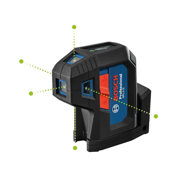 Nível Laser Verde de 5 pontos GPL 5G Bosch -a51fc5bd-6248-474e-ab9e-f293738744d6