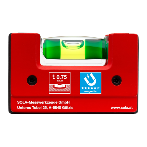 Nível Magnético de Bolso Compacto Profissional 6,8cm GO! Sola-c02e66ac-fb6e-456e-956a-5fc90b855038
