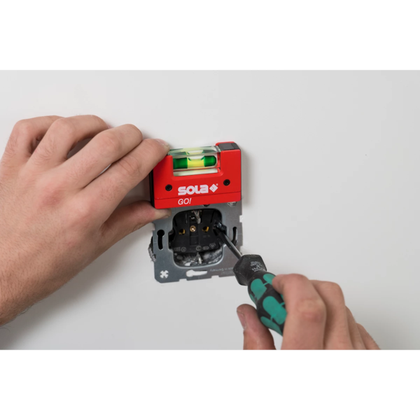 Nível Magnético de Bolso Compacto Profissional 6,8cm GO! Sola-1d03620f-5c98-4968-adf4-079e436dfbb5