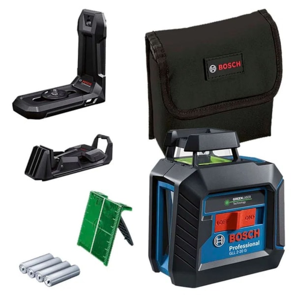 Nível Pro a Laser Cruzado + 4 Pilhas AA GLL 2-20 G Bosch-feefbc8b-3adb-4b4b-bf4b-727a5b8a75d1