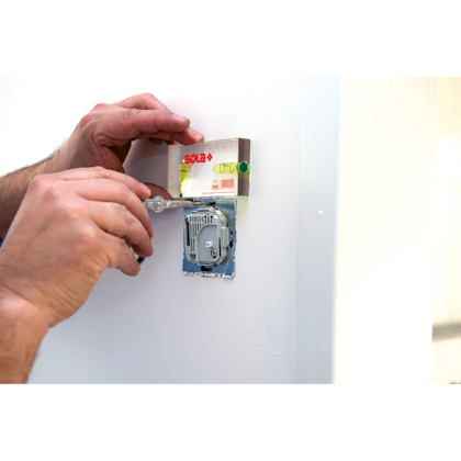 Nível Profissional 2 Bolhas Compacto Acrílico 10cm R100 Sola-72b23675-fa6b-42d6-863a-17073c43852d