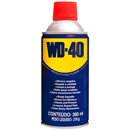 Óleo Lubrificante WD Desengripante Multiuso Spray 300ml WD40 WD-THERON