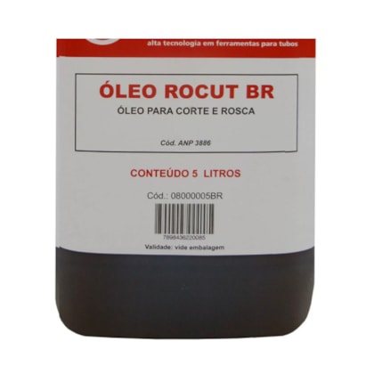 OLEO P/CORTE 5L MINERAL (P/ROSQUEADEIRAS)  08000005BR  ROTHENBERGER-b502c12f-16d6-4334-a359-dd3882de31fe