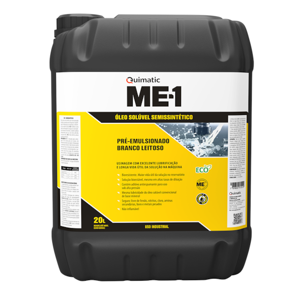 Óleo Solúvel Semissintético 20L Ecológico ME1 Quimatic AB2-cae0969a-c9d5-43fb-9ab0-ab3d9600e32f