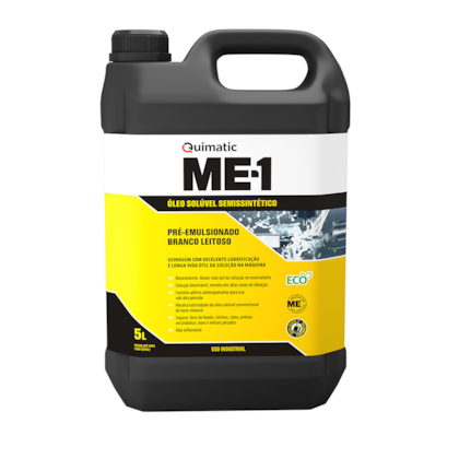 Óleo Solúvel Semissintético Ecológico ME1 - 5 L AB1 Quimatic-64dd058d-7959-4ad5-9ca0-f247dc142284