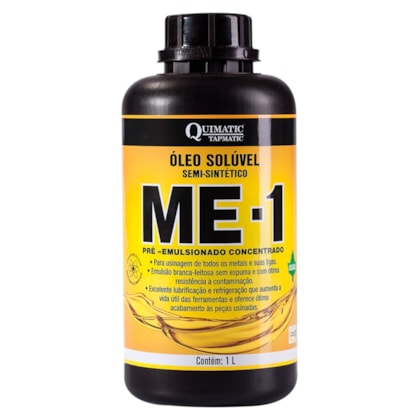Óleo Solúvel Semissintético ME-1 - 1L Ecológico Quimatic AB0-b1f6cda1-3cd5-4333-907b-c7ef1a3e01c3