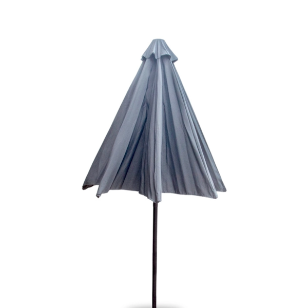 Ombrellone Central Articulado com LED 2,70m Cinza IWOBCAL270CZ Importway-0890538c-49f4-4548-83fb-31cf99951a70