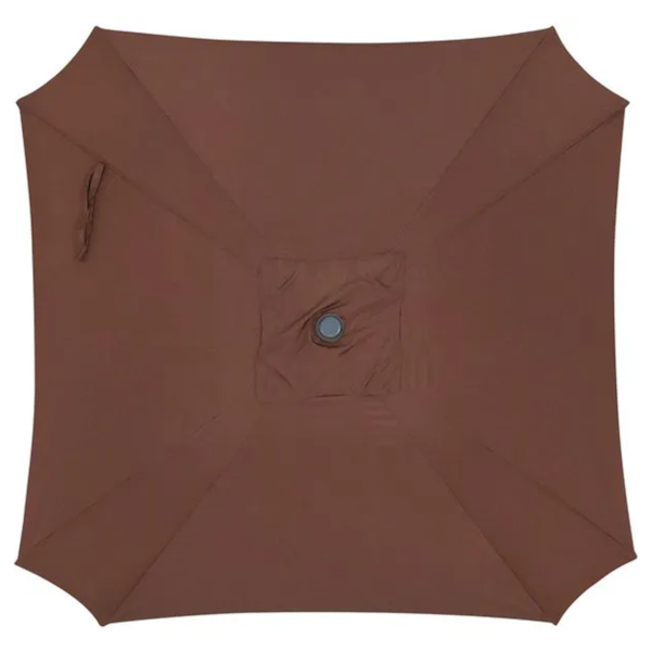 Ombrellone Central Pisa Articulado em Alumínio Poliéster 2,50m Marrom 14512 Bel Fix-d9007a31-c457-4fd8-978a-dfb6215e0450