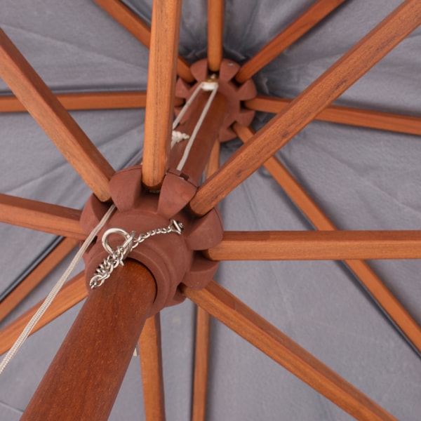 Ombrellone Central Positano 4m Marrom 400812 BelFix-f9c13482-2619-4e47-9746-b21a14e320d3